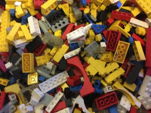 Job Lot of Vintage Genuine Lego over 500 pieces