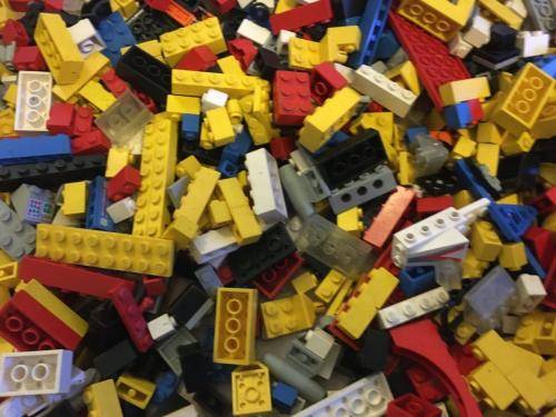 Job Lot of Vintage Genuine Lego over 500 pieces