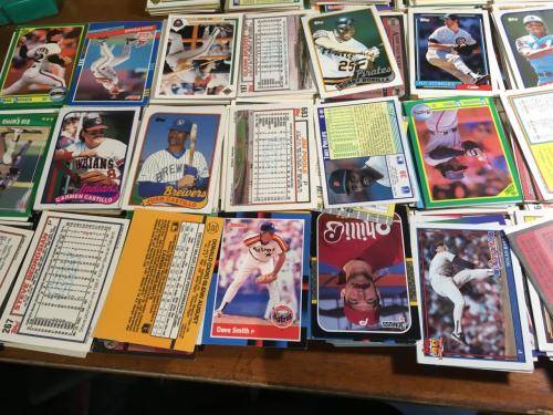Vintage Baseball Cards Topps, Donnruss + Other make 850 Cards Circa 1990's