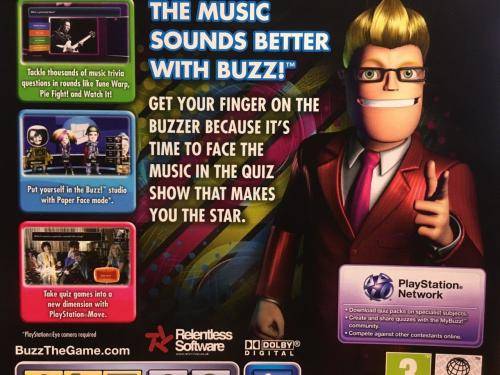 PS3 - Buzz! The Ultimate Music Quiz