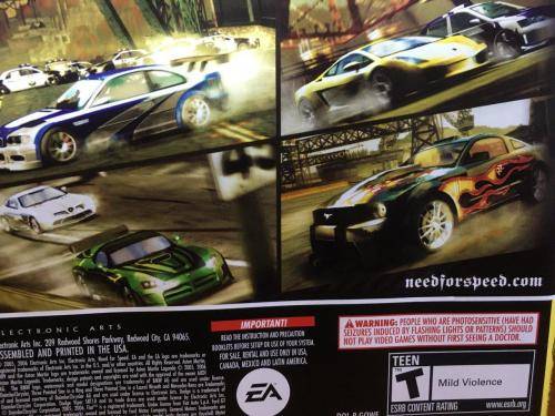 Gamecube - Need For Speed Most Wanted (NTSC USA Disc)