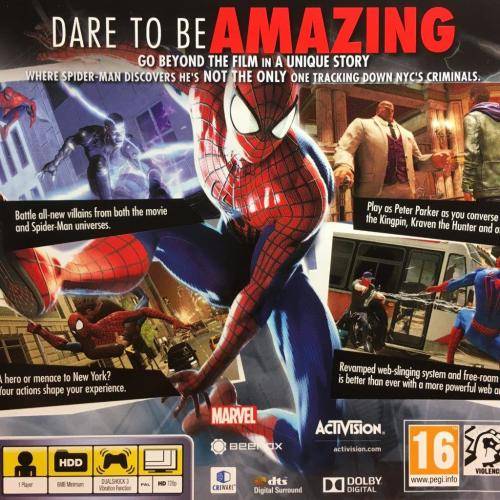 PS3 - The Amazing Spider-Man 2