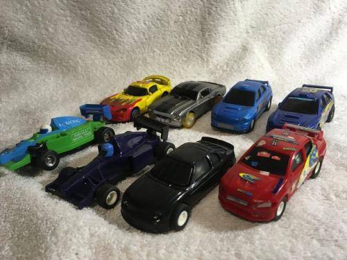 Job Lot of 8 1:43 Scale Slot Cars - See description