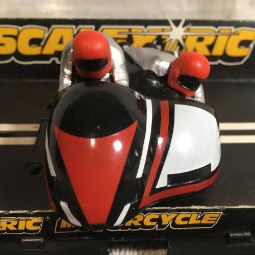 Scalextric - C.281 Red Motorcyle Combination Circa 1980 - 1982  (Boxed)