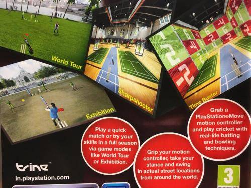 PS3 - Move Street Cricket