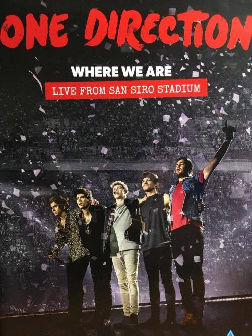 DVD - One Direction Where We Are Live From San Siro Stadium