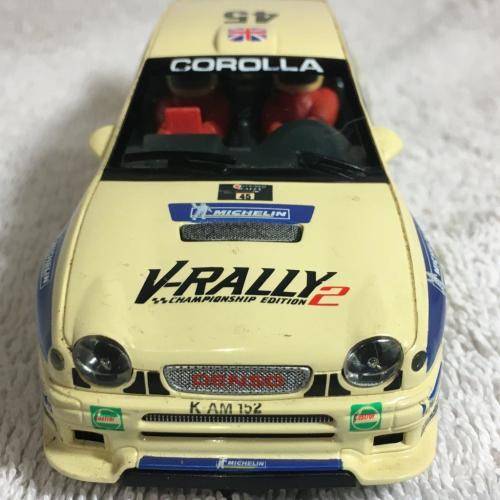 Scalextric - Corolla WRC No 45 V-Rally 2 Made in England 1:32 Scale