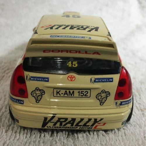 Scalextric - Corolla WRC No 45 V-Rally 2 Made in England 1:32 Scale
