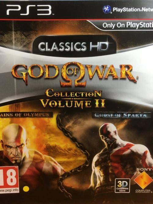 PS3 - God Of War Collection Volume II - Classic HD