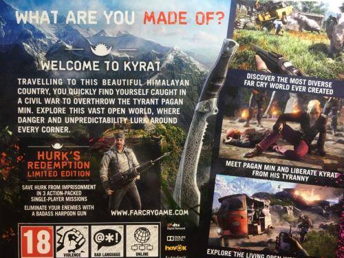 PS3 - Far Cry 4 - Limited Edition