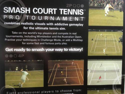 PS2 - Smash Court Tennis 1 Pro Tournament