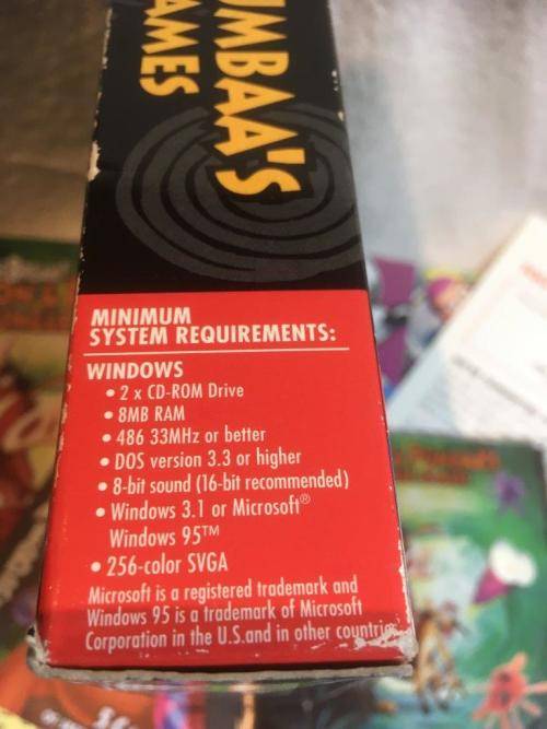 PC - Timon & Pumbaa`s Jungle Games (Big Box Game) (Retro)