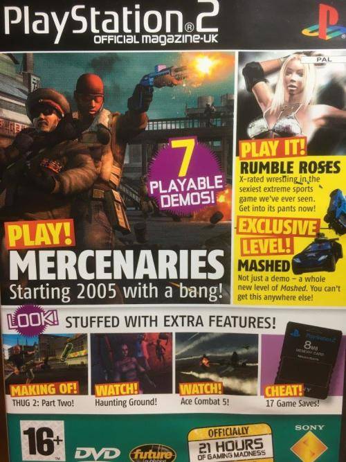 PS2 - Playstation 2 Official Magazine Demo Disc 55 - January 2005