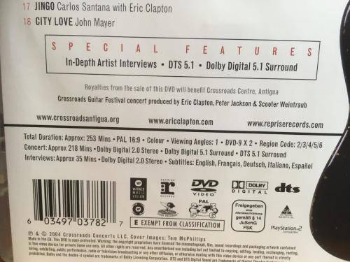DVD - Eric Clapton - Guitar Festival (2dvd)