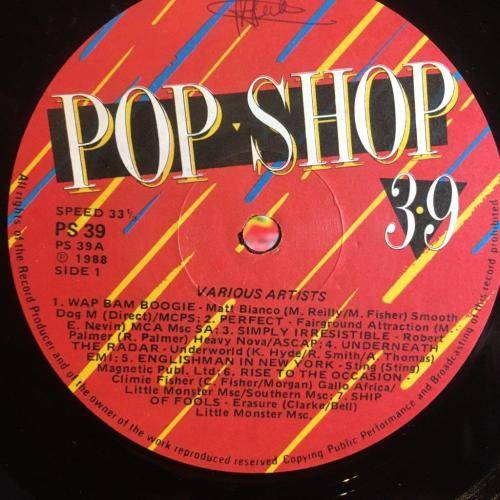 LP - POP SHOP - VOL. 39