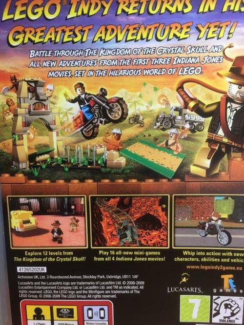 PSP - Lego Indiana Jones 2 The Adventure Continues