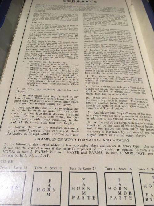 Vintage Scrabble  - Made in RSA - Leon Toys (PTY) LTD Wooden Tiles and holders