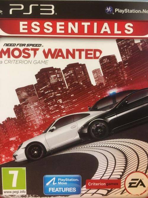 PS3 - Need For Speed Most Wanted - Essentials