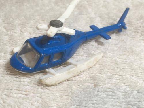Vintage Corgi Juniors Pair of Helicopters made in GT Britain +-7.5cm long