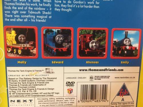 DVD - Thomas & Friends - Thomas and the Rainbow