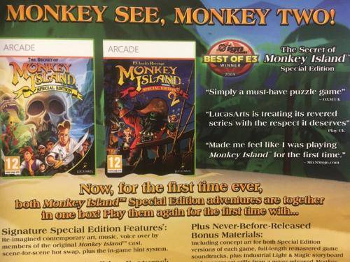 Xbox 360 - Monkey Island Special Edition Collection