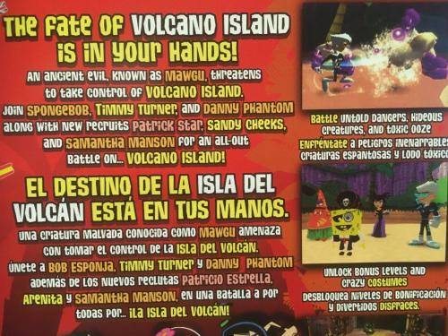 PS2 - Spongebob Square Pants Battle for Volcano Island