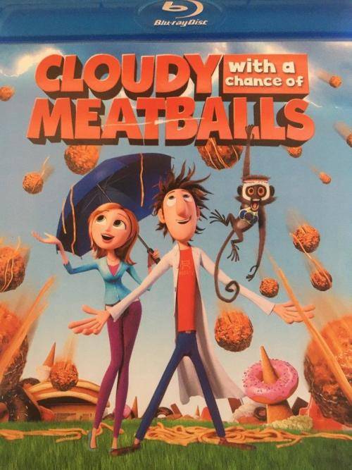 Blu-ray - Cloudy With A Chance of Meatballs