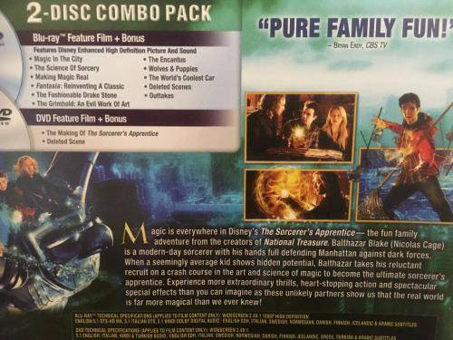 Blu-ray - The Sorcerer's Apprentice