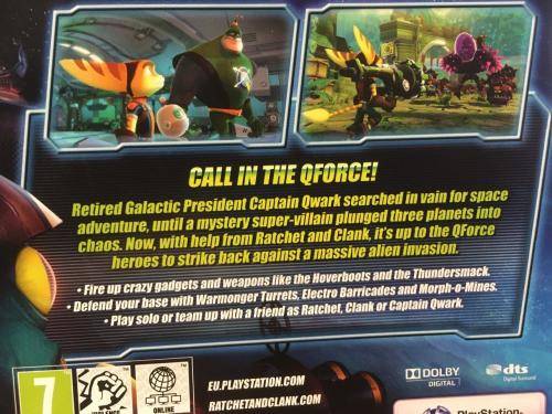 PS3 - Ratchet & Clank Qforce