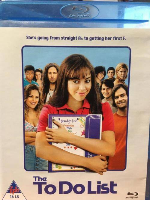 Blu-ray - The To Do List