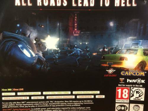 Xbox 360 - Resident Evil Operation Raccoon City