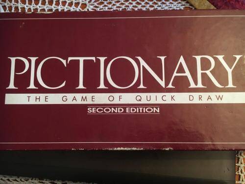 Pictionary Second Edition The Classic Game of Quick Draw - Made in South Africa  - Arlenco