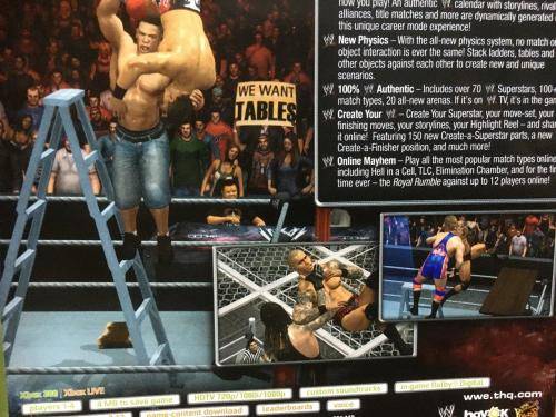 Xbox 360 - Smackdown Vs Raw 2011