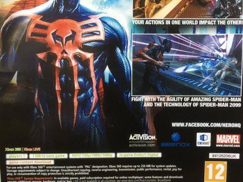 Xbox 360 - Spider-Man Edge of Time