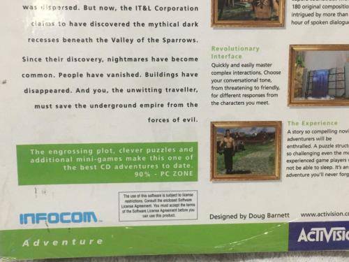 PC - Return to Zork Essential Collection Big Box (Big Boxed Game) (Retro) - MS Dos