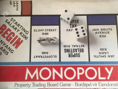 Monopoly - Vintage made by Manhattan  Waddingtons (Has Eloff Street)