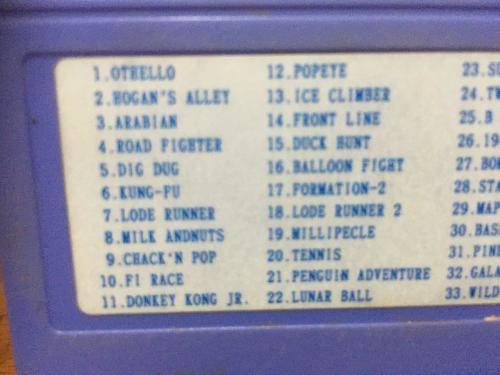 Famicom Famiclone - 42 in 1 (1992)