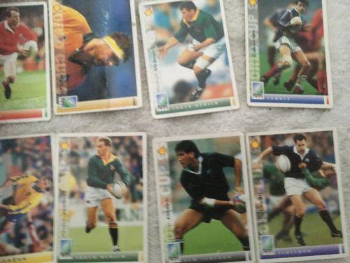 Job Lot: Rugby World Cup 95 shell trading Cards (20 cards)