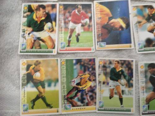 Job Lot: Rugby World Cup 95 shell trading Cards (20 cards)