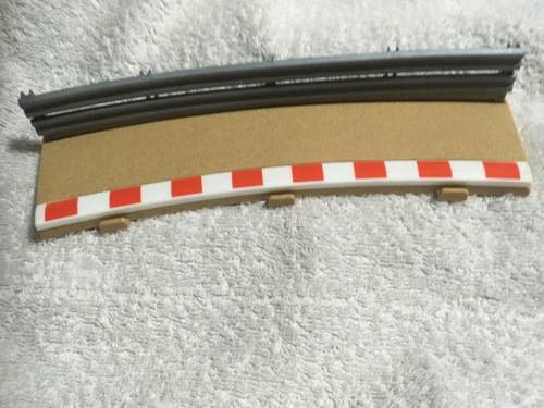 Scalextric -  R3 Outer Run Offs with Barriers (22.5 deg)(Ex demo track)  1:32 Scale