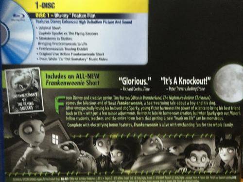 Blu-ray - Frankenweenie