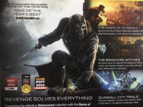 Xbox 360 - Dishonored Game of The Year Edition
