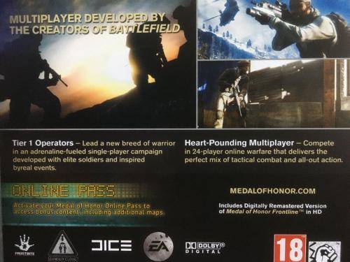 PS3 - Medal of Honor