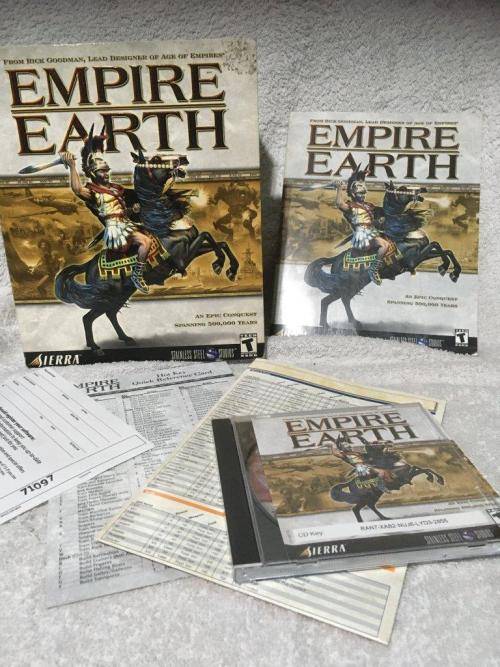 PC - Pc Big Box Empire Earth (Big Boxed Game) (Retro) - Win 95 / 98