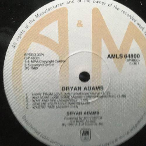 LP - Bryan Adams Bryan Adams
