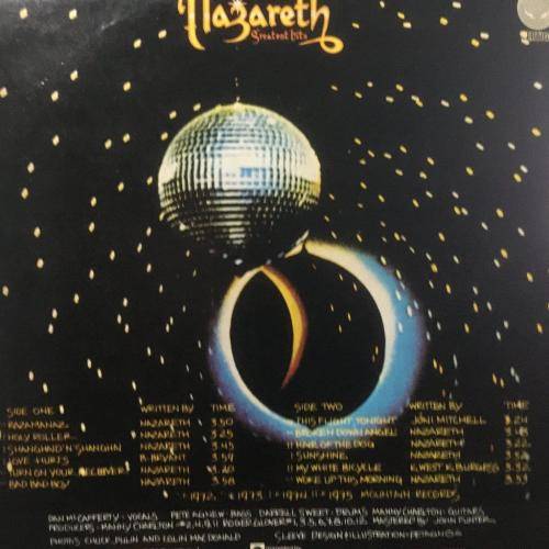 LP - Nazareth Greatest Hits