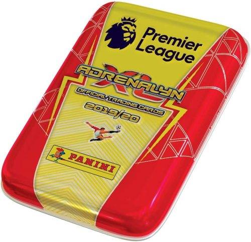 Premier League 2019-20 Panini Adrenalyn Cards - Pocket Tin + 1 Bonus Promo Pack 4 NOS Still Sealed