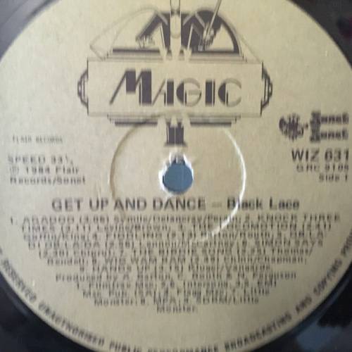 LP - Black Lace - Get Up And Dance