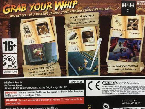 Nintendo DS - Indiana Jones and the Staff of Kings