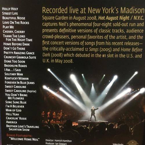 Blu-ray - Neil Diamond Hot August Night